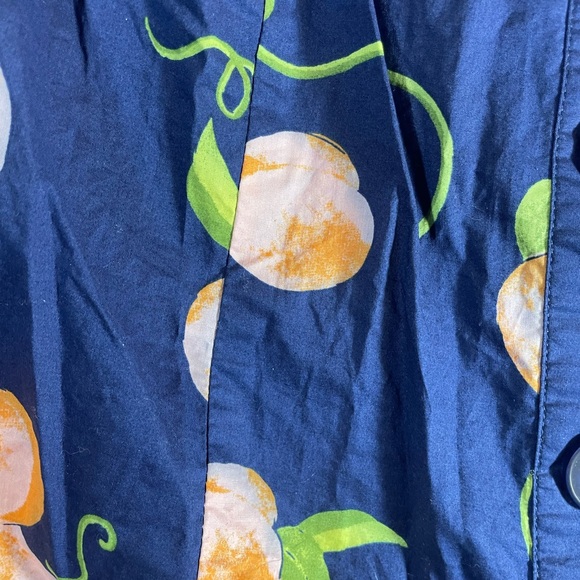 Peach Button-Down Dress - Picture 2 of 7